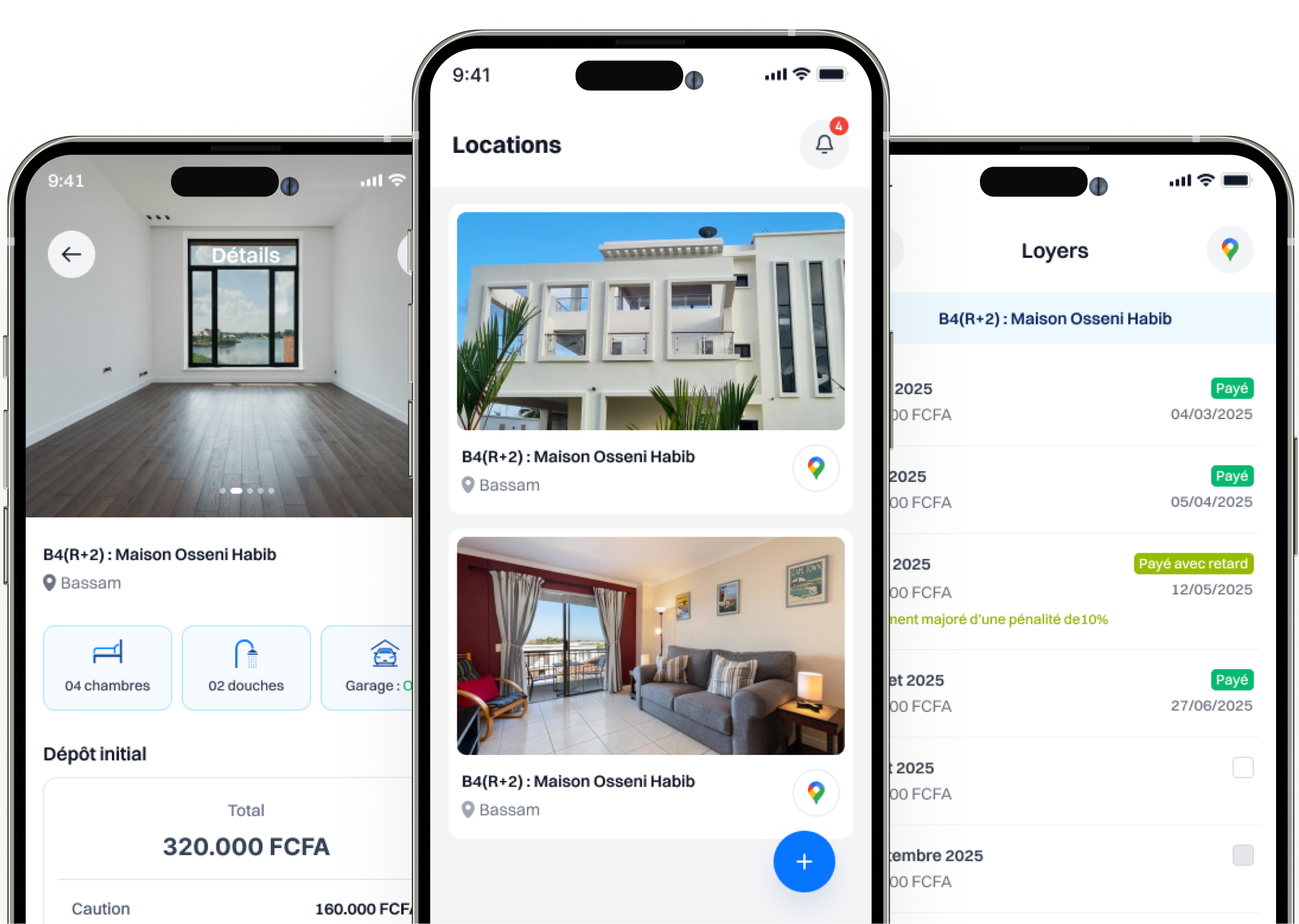 Application mobile LOCA pour locataires